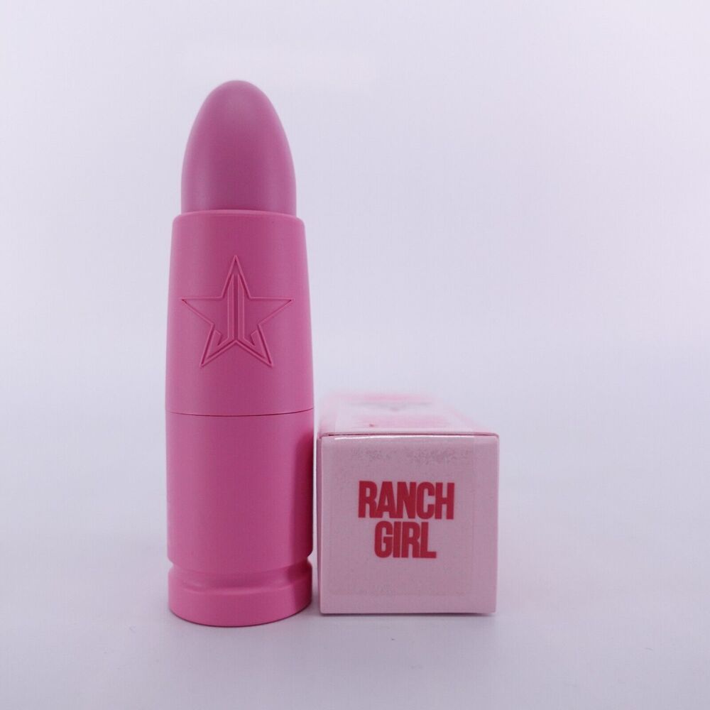 Jeffree Star Velvet Trap Lipstick Ranch Girl Warm Peach Rose Red New